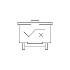 School boards icon. Web element. Premium quality graphic design. Signs symbols collection, simple icon for websites, web design, mobile app, info graphics