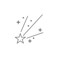 starfall icon. Web element. Premium quality graphic design. Signs symbols collection, simple icon for websites, web design, mobile app, info graphics