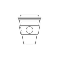 handmade cup of coffee icon. Web element. Premium quality graphic design. Signs symbols collection, simple icon for websites, web design, mobile app, info graphics