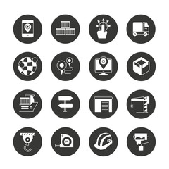 industry and construction icons