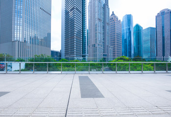 Fototapeta na wymiar modern buildings in midtown of modern city