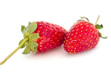 Strawberry isolated on white background