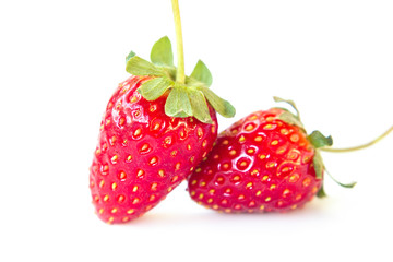 Strawberry isolated on white background