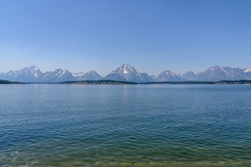 Maountains at Grand Teton National Park