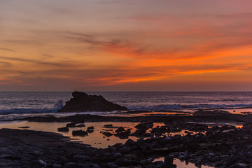 Sunset over the Reef