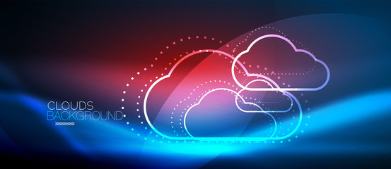 Vector cloud computing, storage concept