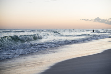 Sunset on the beach in Destin-Fort Walton Beach, Florida