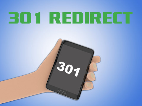 301 REDIRECT Concept