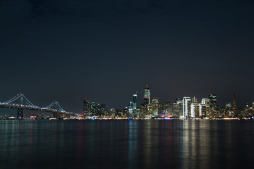 night view of San Francisco