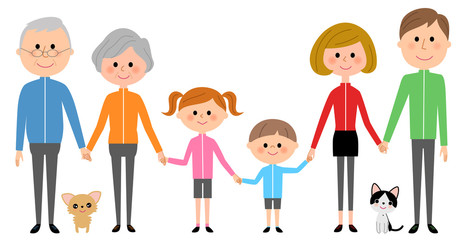 ファミリー　スポーツウェア