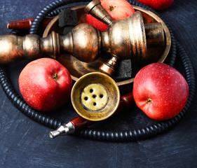 Nargile with apple