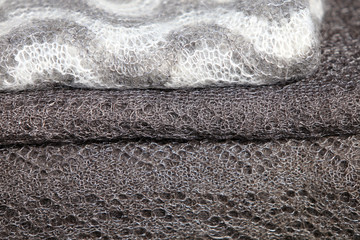 knitted shawl