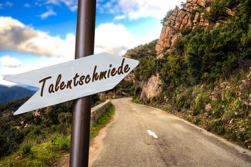 Schild 253 - Talentschmiede