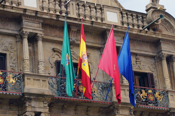 Rathausbalkon Pamplona