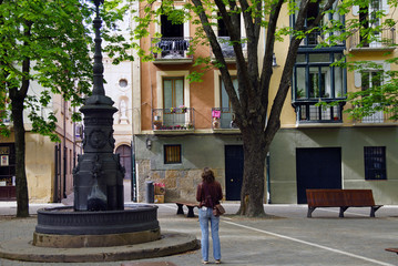Plaza San José in Pamplona