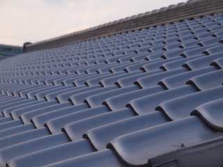 日本家屋の瓦屋根