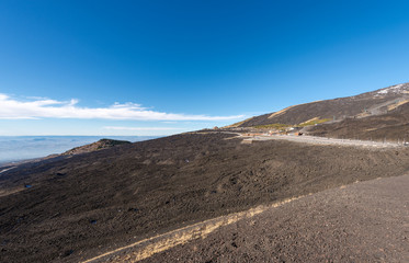 Hardened Lava Flow - Etna Volcano Sicily Italy
