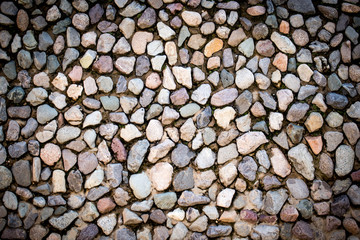 Wall of stones as a background