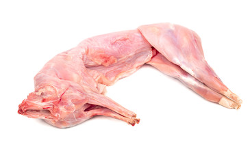 Rabbit carcass isolated © andregric