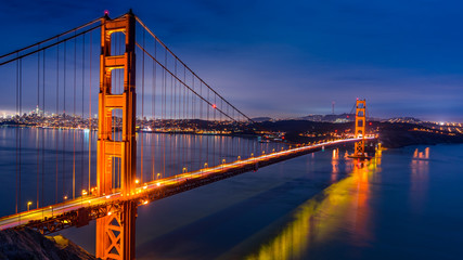 Golden Gate bridge, San Francisco, California. USA