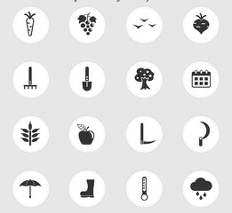 autmn icon set