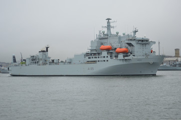 Naklejka premium HMS Argus A135