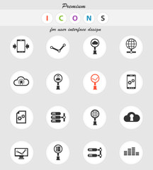 social network icon set