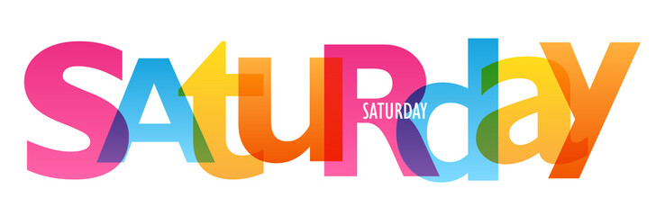 DAYS OF THE WEEK Icons (SATURDAY)