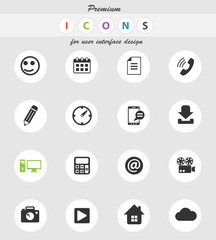 social media icon set