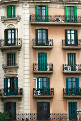 Obraz premium Green windows