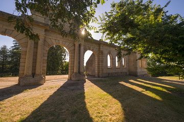 Fototapeta premium Old ruins of Beechworth Hospital