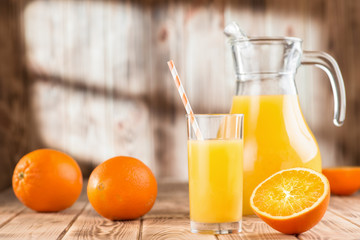 Fresh orange juice