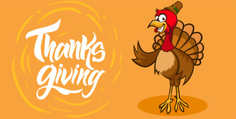 Thanksgiving art decoration greeting card , backdrop 