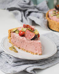 Strawberry cheesecake 