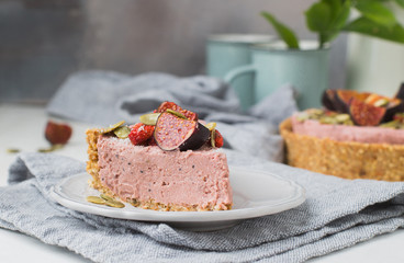 Strawberry cheesecake 