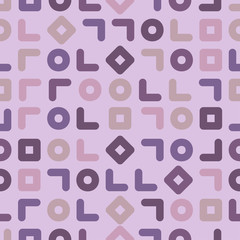 Simple seamless colorful pattern in memphis style. Fashion 80-90s