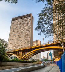 Fototapeta premium Santa Ifigenia Viaduct - Sao Paulo, Brazil