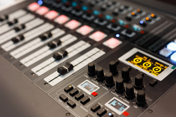 multichannel digital mixing console