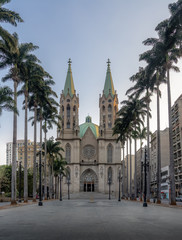 Fototapeta premium Se Cathedral - Sao Paulo, Brazil
