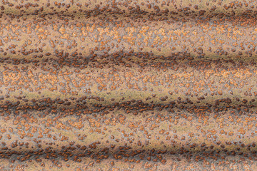 Corrugated Metal background texture in a horizontal format