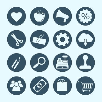 Shopping and e-commerce icons