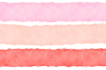 Pink, red and flesh coloured watercolour borders and backgrounds