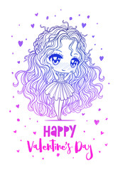 Beautiful vector card