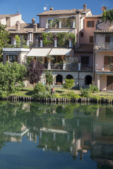 Rieti (Italy), along Velino river