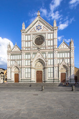 Fototapeta na wymiar The Basilica di Santa Croce, Florence, Italy