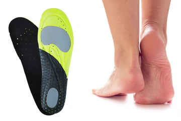 feet and orthopedic insoles