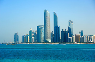 Obraz premium Skyline Abu Dhabi