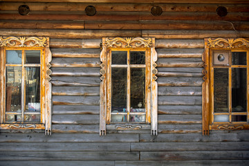 Old wooden Windows