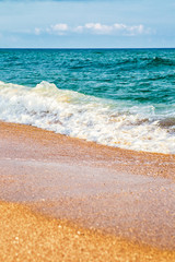 beach of Black sea, Russia