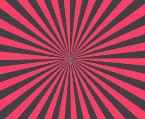 modern stripe rays red background. vector burst illustration. abstract background red color.
